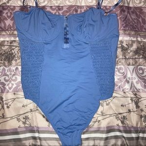 Victoria’s Secret blue teddy